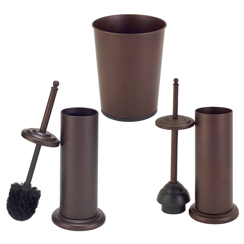 ensemble d’accessoires de salle de bain 3 pièces Stebbins, Bronze huilé