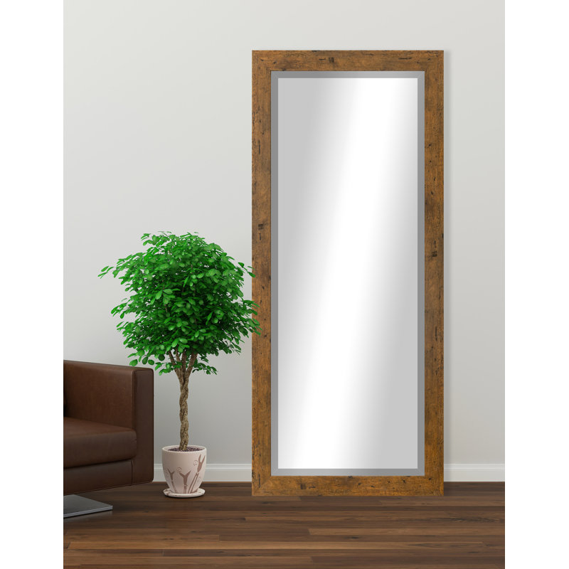 Henslee Mirror, Light Walnut, 71" H x 30.5" W