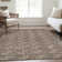 Premium Machine Washable Prisco Brown Rug