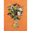 Flowers On Orange Print by Jphono 1-1479688367-1479688365-1479688366