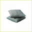 Canapé de 98 po de largeur faisant face à la gauche Chaise avec repose-pieds - gris | Mélange de lin | Accoudoirs ronds