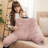 Faux Fur Reading Backrest Pillow-108989344