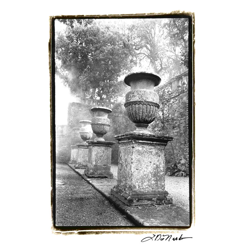 Jardin italien II, H 18 po x l 12 po