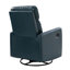 Fauteuil inclinable manuel pivotant en cuir végétalien de 26,4 po Phedra-720832654