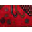 Brickey Red Rug 2'11" x 6'4"