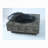 Outdoor Fire Pit with Wood Grain Design