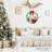 Faux Lighted Pinecones 12'' Wreath