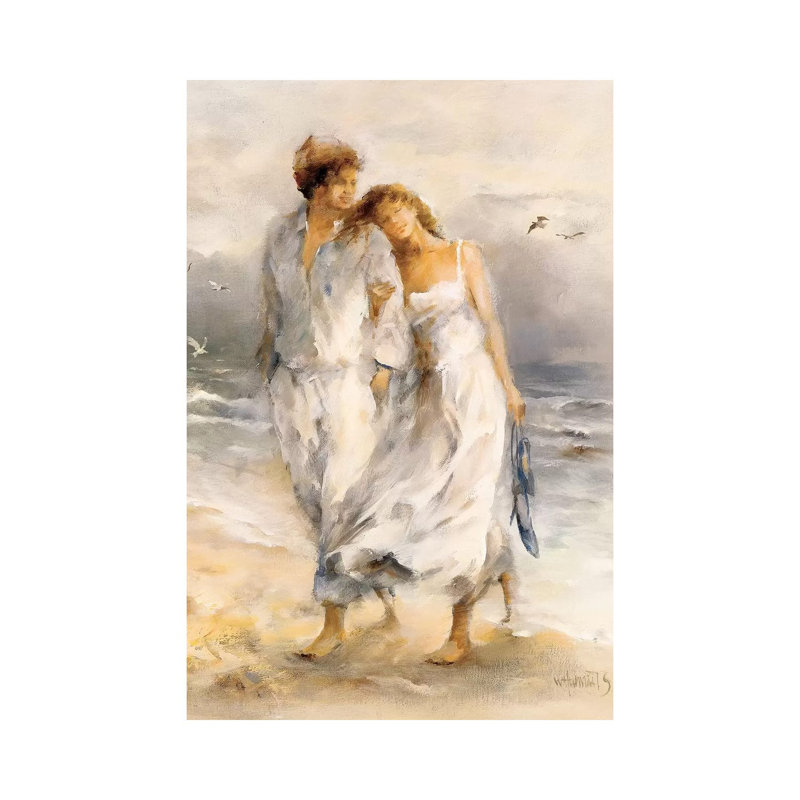 In Love 1 Piece Wrapped Canvas Painting, 101.6 cm H x 66.04 cm W x 3.175 cm D