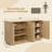 Designer 55'' Curved Three-dimensional Texture Sideboard-1063150398