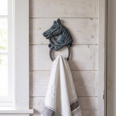 Weddle Horse Head Iron Wall Hook