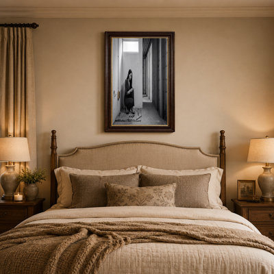 Art mural sur toile noir et blanc
