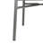 Metal Outdoor Dining Armchair with Cushions