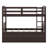 Bunk Bed With Ladder,Safety Rail,Trundle And Drawers