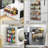 4 Pack Magnetic Spice Rack Organizer