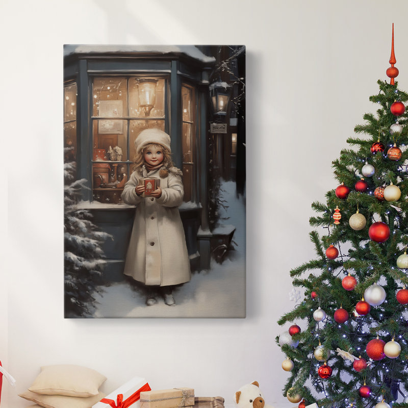 Art des Fêtes de Noël - Toile tendue avec châssis - Série 2-CLXIX