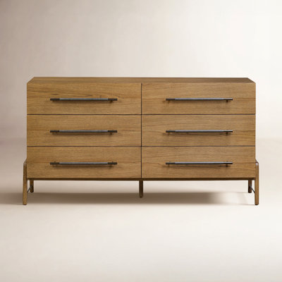 Karsten 63" Oak Double Dresser