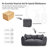 Compressed 2-Seater Bean Bag Sofa, Foam Filled Floor Couch with Armrests & Pillows, No Assembly Memory Foam Lounge Chair for Living Room Bedroom Apartment-740326520