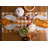 Laszlo Gingham 100% Cotton Table Runner-992797243-992797242