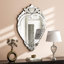  Glass Flat Wall Mirror  Venetian Accent  Mirror 95CM