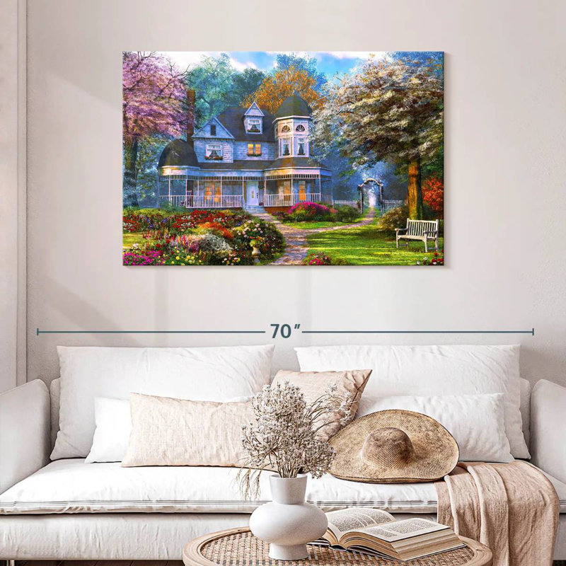 Lilie Victorian Home, H 30 po x l 45 po
