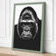 Gorilla Confrontation Modern - Wrapped Canvas-226045235-226045193