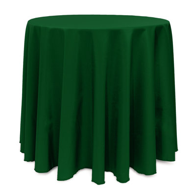10 Pack Round Polyester Linen Tablecloth