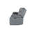 Yepez Grey Power Reclining Sofa