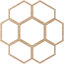 Médaillon de plafond en bois Florin-63411863-63411883