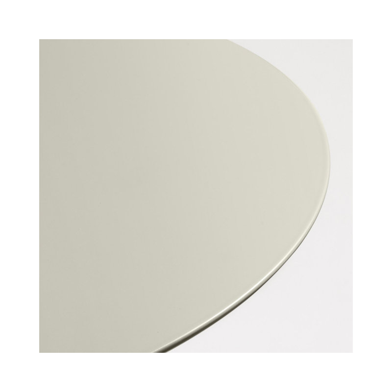 Circula End Table, 12" H x 15" W x 15" D, Putty