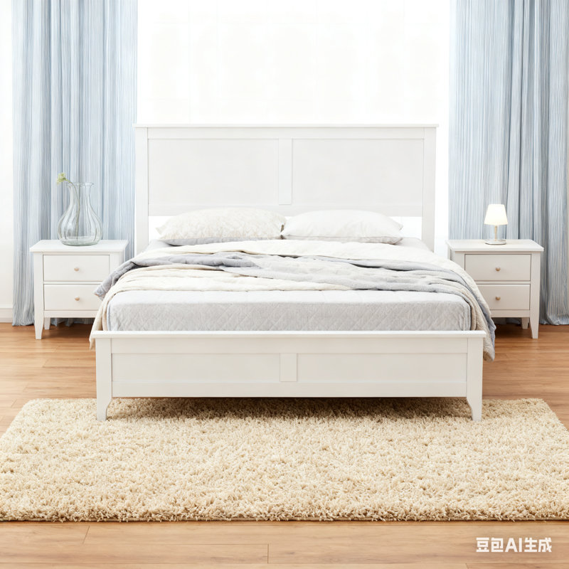 Lit plateforme double Modern