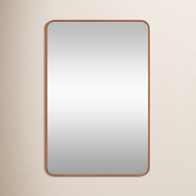 Strophe 24" Pine Accent Mirror