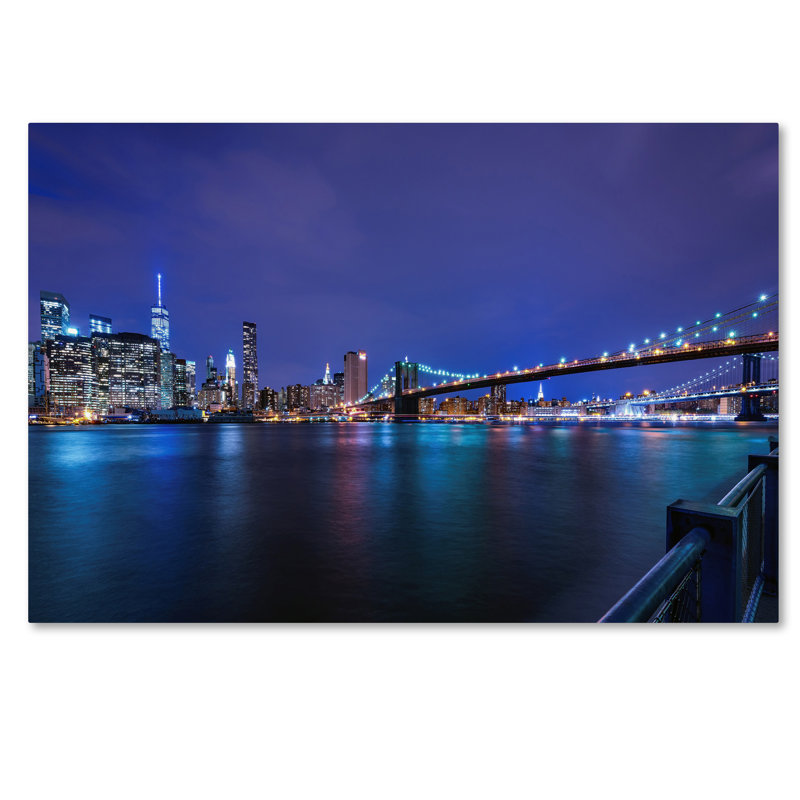 Ann «Cityscape 4», reproduction de photo sur toile tendue Ann, H 12 po x l 19 po