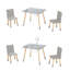 3 Piece Rectangular Activity Table Chair Set-79821020
