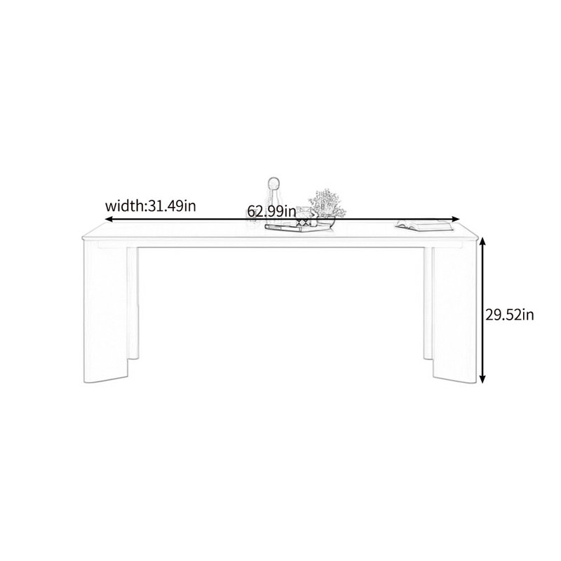 Ruya, 29.52"H x 62.99"L x 31.49"W