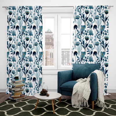 Fedya Room Darkening Curtain Pair