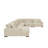 Amritbir Corduroy U-Shaped Sectional Right Hand Facing-238946945