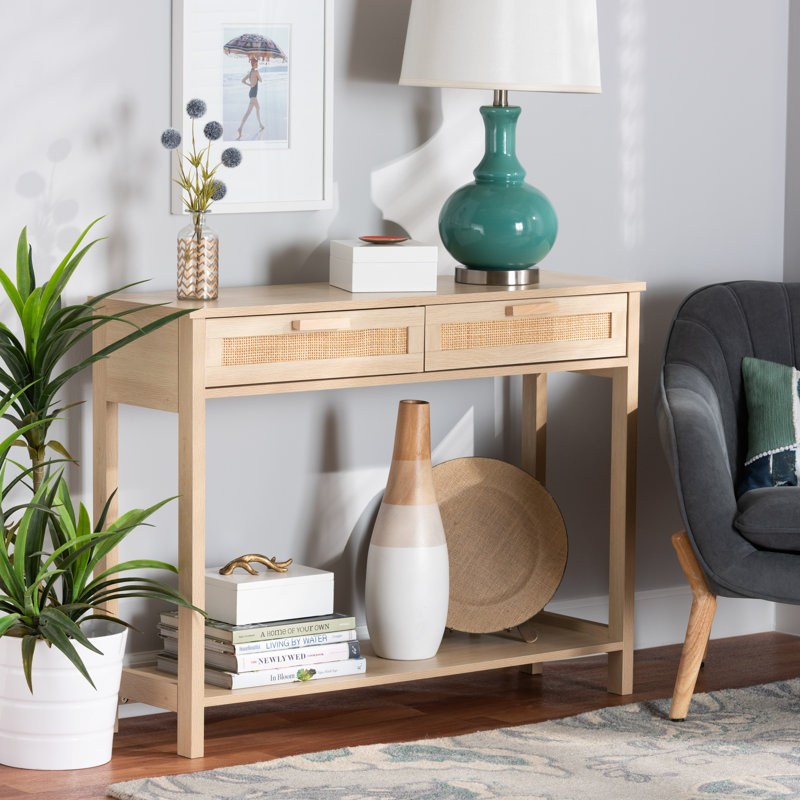 Console 2 tiroirs Chanay