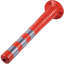 Trappeur délinéateur, cône de canalisation 6 PCS, trousse de poteau délinéateur de 30 po de hauteur, poteau de circulation en polyuréthane, cônes de sécurité orange, poteaux à ressort portables avec base, cônes barrières avec bandes réfléchi