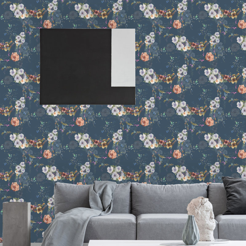 Rouleau de papier peint adhésif Coltrane, L 16,67 po x l 25 po