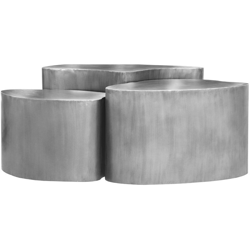 Table basse Banyan, Argent argent