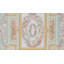 Hand-Knotted High-Quality Blue and Beige Area Rug