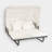 60'' Wicker Outdoor Patio Daybed-626663804