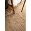 Tapis campagnard naturel en jute tissé à plat à la main Isalena-1224587644