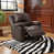 Dark Brown Faux Leather
