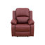 Fauteuil inclinable manuel moderne en similicuir 35 po avec accoudoirs et dossier rembourrés - 35 po-586146730