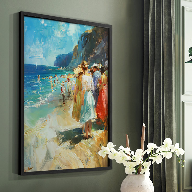 NAUTICAL Series DLxxIV - reproduction encadrée de qualité supérieure - prête à être accrochée - aucun clou requis