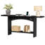 Console de 71 po avec station de charge rapide intégrée, tables d'entrée de ferme, tables de canapé en bois pour le salon, vestibule-1481601386-1481601388