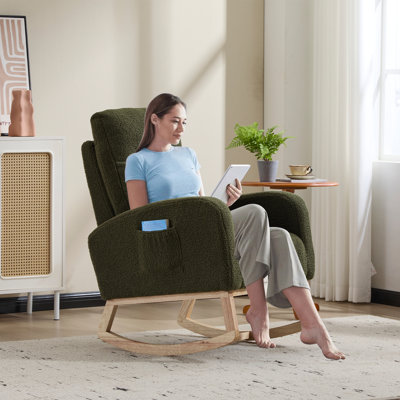 Chaise berçante Teddy