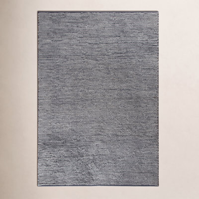 Kiersten Gray Hand-Hooked Rug