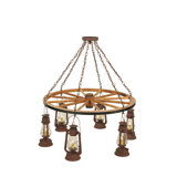 Rustic Lodge 6 - Light Chandelier